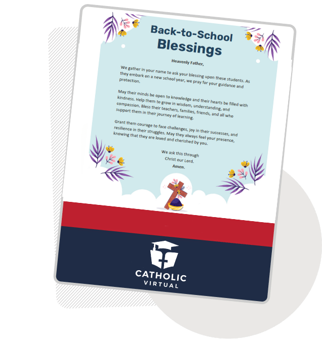 Featured image for “Back-to-School Blessing and Prayer Card”